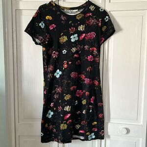 100% Cotton Pam and Gela floral bodycon dress - Size M